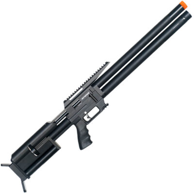 Carabina de Pressão PCP Artemis MAX 1 Black 5.5mm Potente 110 Joules Válvula Reguladora Cano 70cm