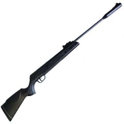 Carabina de Pressão Artemis Nitro BLACK HAWK 5.5 Gás Ram 70kg Potente 1000fps 305m/s Muzzle Break