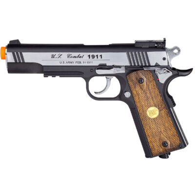Pistola AIRSOFT Rossi 1911 Special Combat Full Metal CO2 NBB Semiautomática Esferas de Plástico 6mm