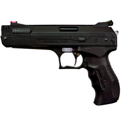 Pistola de Pressão Beeman P17 2004 Pneumática para Chumbinho 5,5mm com Mira de Fibra Óptica Truglo