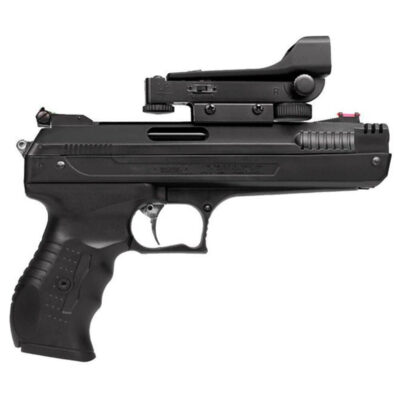 Pistola de Pressão Beeman P17 2006 4,5mm com Mira Truglo Fibra Óptica + Mira Holográfica Red Dot