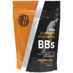 Bolinha BBs Munição AIRSOFT 6mm 0.20g TRACER (Saco 1.000un) Rossi Extreme Precision Esfera Plástico