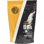 Bolinha BBs Munição AIRSOFT 6mm 0.25g (Saco 1.000un) Rossi Extreme Precision Esfera de Plástico