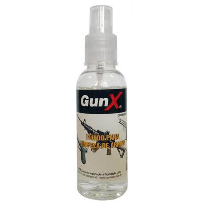 Fluido para Limpeza de Armas GunX 30ml CorrosionX Solvente Desengraxante Removedor de Resíduos