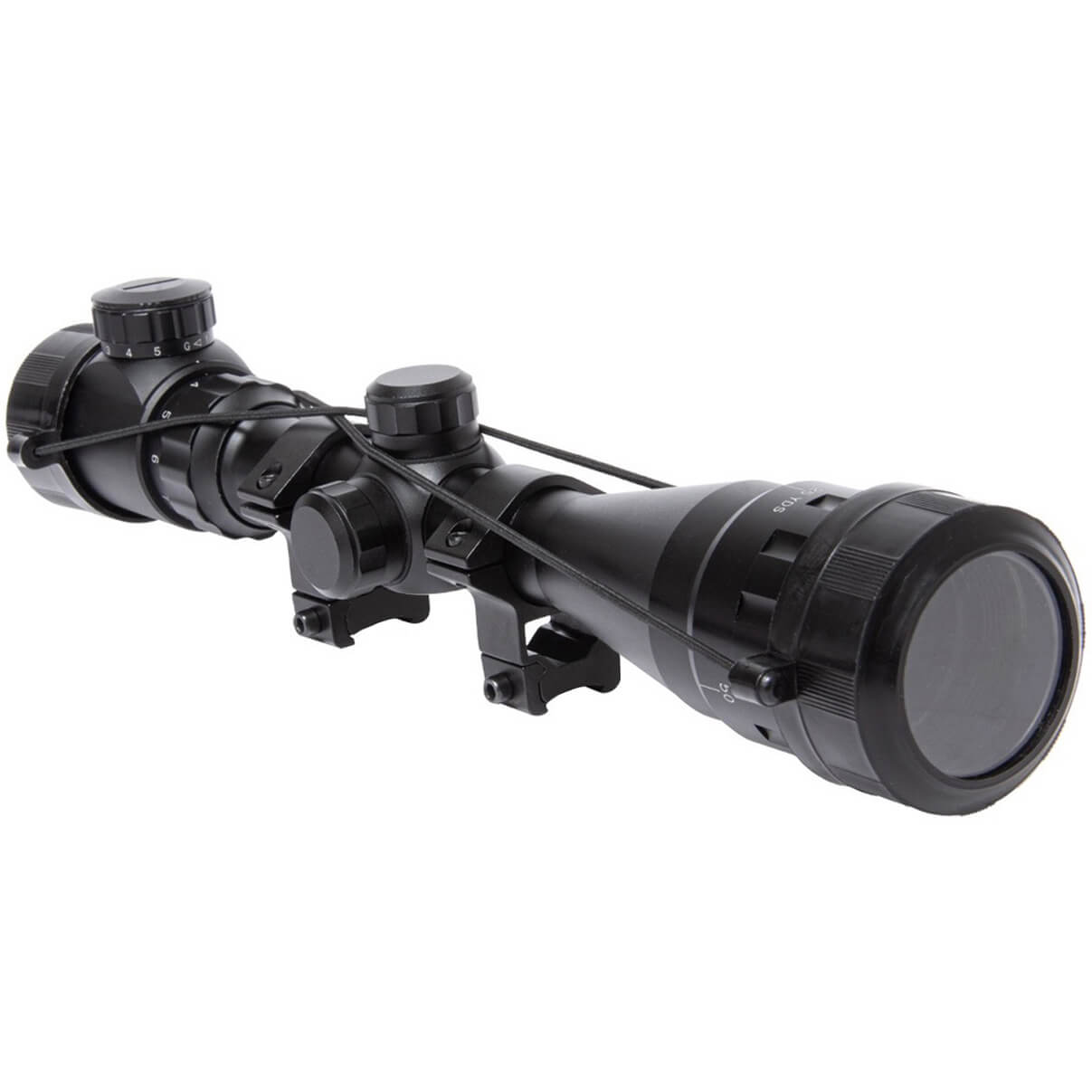 Luneta 3-9X40 AOE FXR Mildot Retículo Iluminado Paralaxe Mount 22mm para Carabina de Pressão PCP