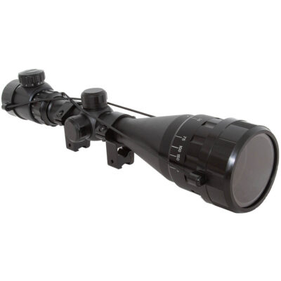 Luneta 4-16x50 AOE FXR Mildot Retículo Iluminado Paralaxe Mount 11mm 3/8" para Carabina PCP Rifle 22