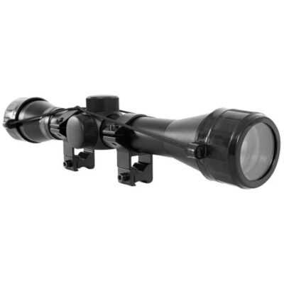 Luneta 4x32 FXR 124 com Mount Duplo para Trilho 11mm 3/8" Para Carabina de Pressão Rifle Espingarda