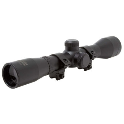 Luneta 4x32 Rossi Sport Para Carabina De Pressão Rifle Espingarda com Suporte para Trilho 11mm 3/8"