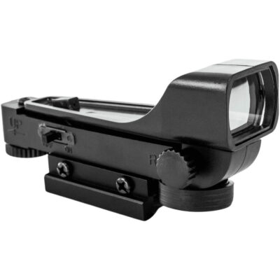 Mira Holográfica Red Dot Rossi 1X20X30 para Carabina  de Pressão Revólver Pistola Airsoft Mount 11mm