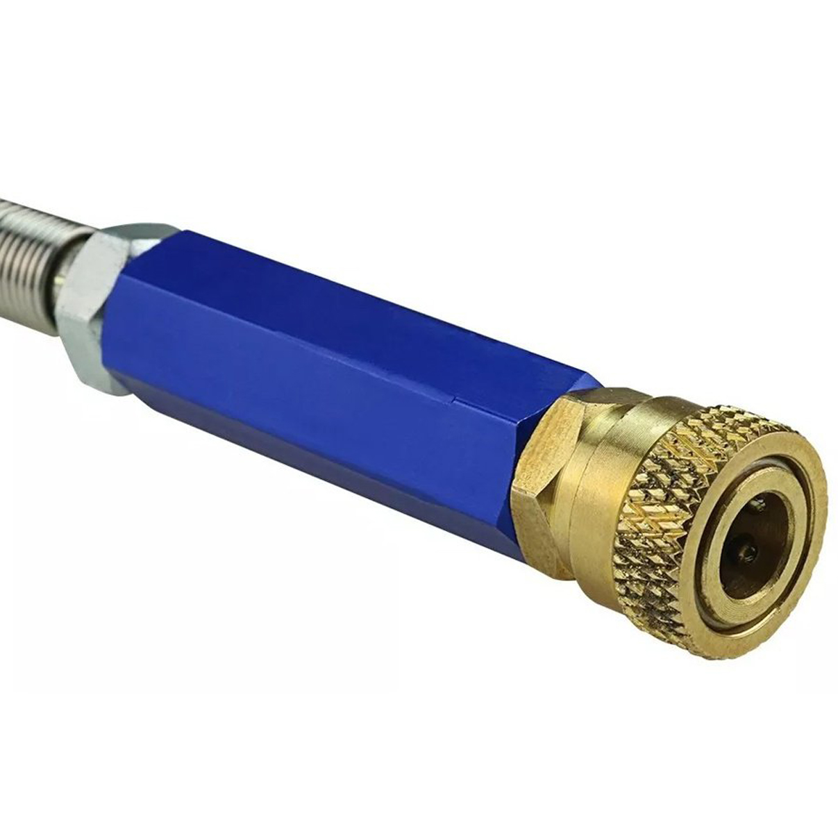 Bomba Pneumática Manual para Carabina de Pressão PCP FRX 300 BAR 4350PSI Inox com Filtro FIX-ADV162 - Imagem 4