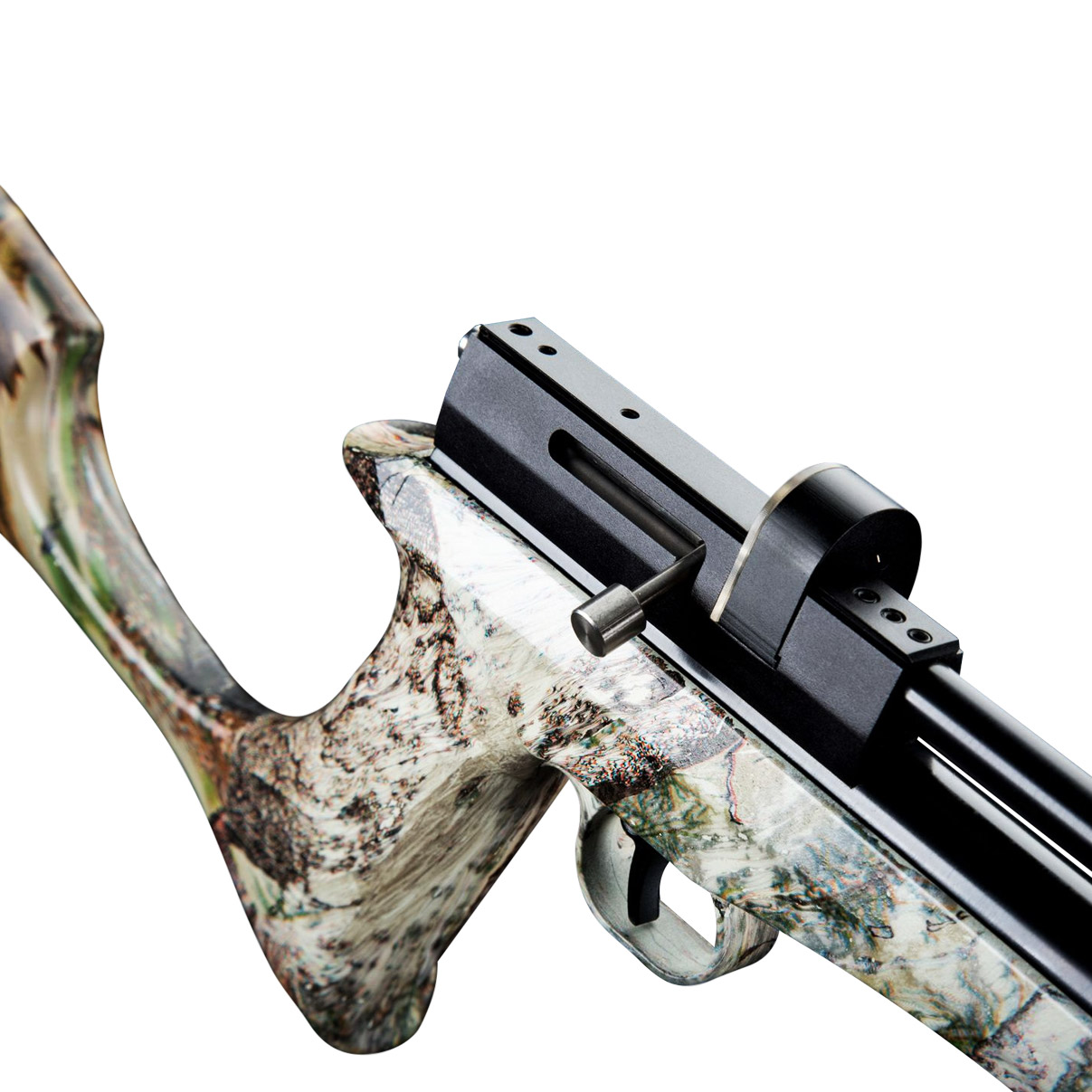 Carabina de Pressão Artemis CP2 4.5mm Hybrid CO2 CAMO Camuflada Silenciosa Precisa Pistola Chumbinho - Imagem 3