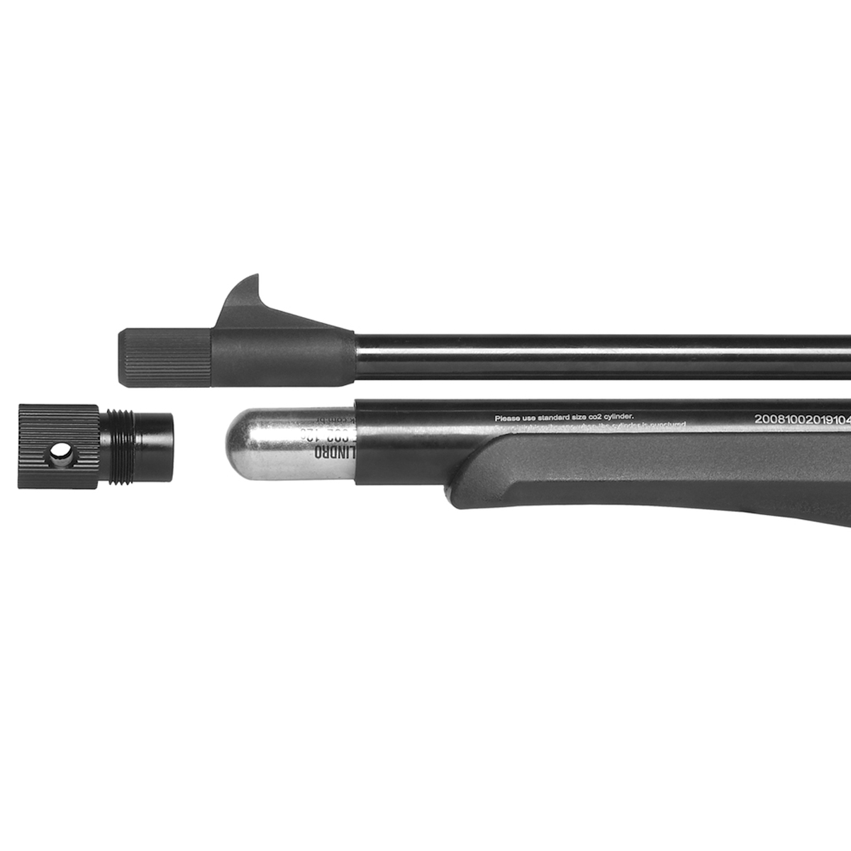 Carabina de Pressão Artemis CP2 4.5mm Hybrid CO2 Silenciosa Precisa Espingarda Pistola Chumbinho - Imagem 4