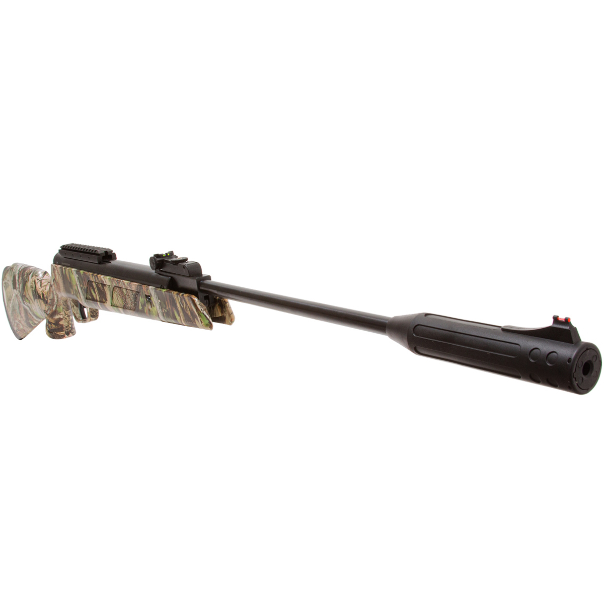 Carabina de Pressão Artemis Nitro BLACK HAWK Jungle 5.5 Camuflada Gás Ram 70kg Potente Muzzle Break - Imagem 5