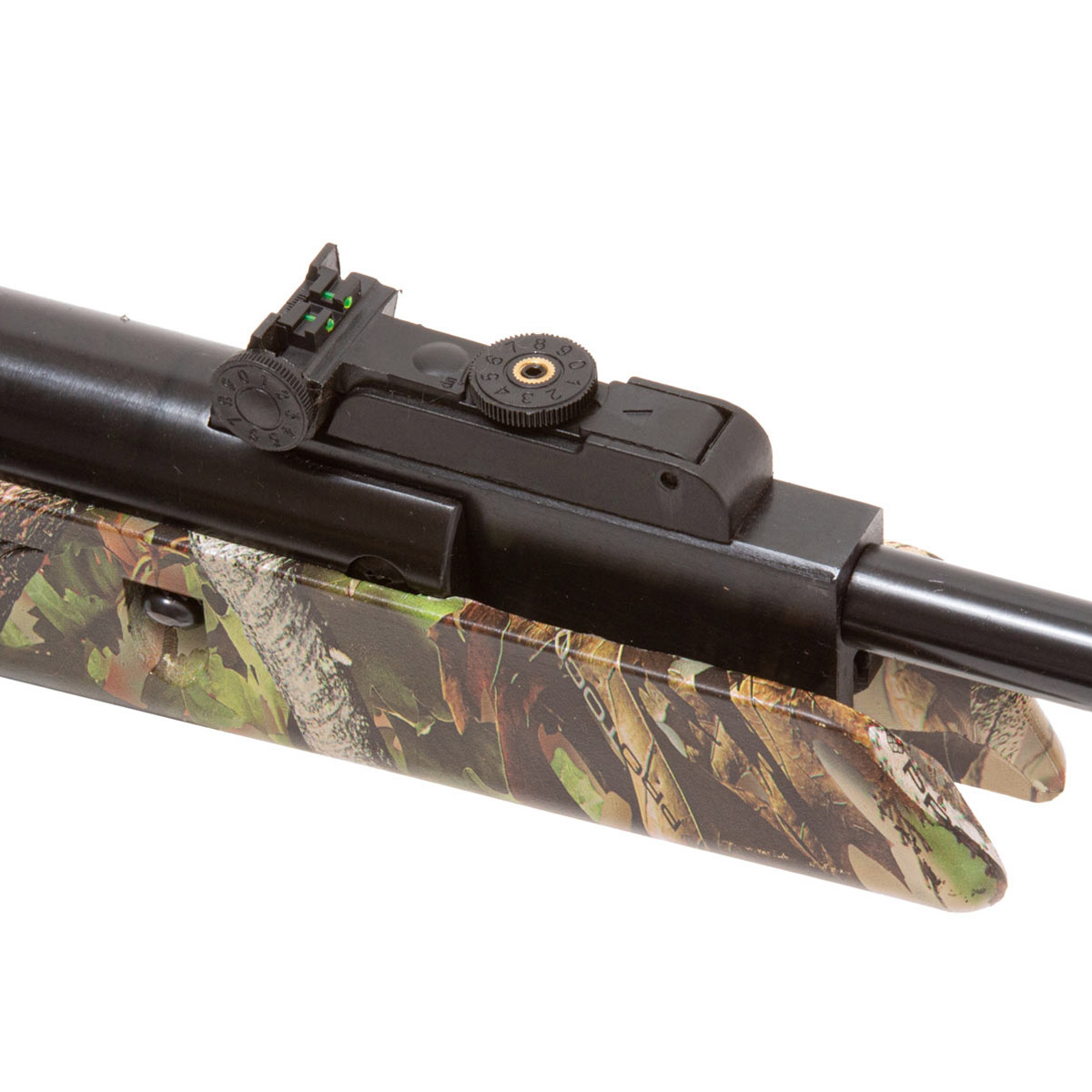 Carabina de Pressão Artemis Nitro BLACK HAWK Jungle 5.5 Camuflada Gás Ram 70kg Potente Muzzle Break - Imagem 2