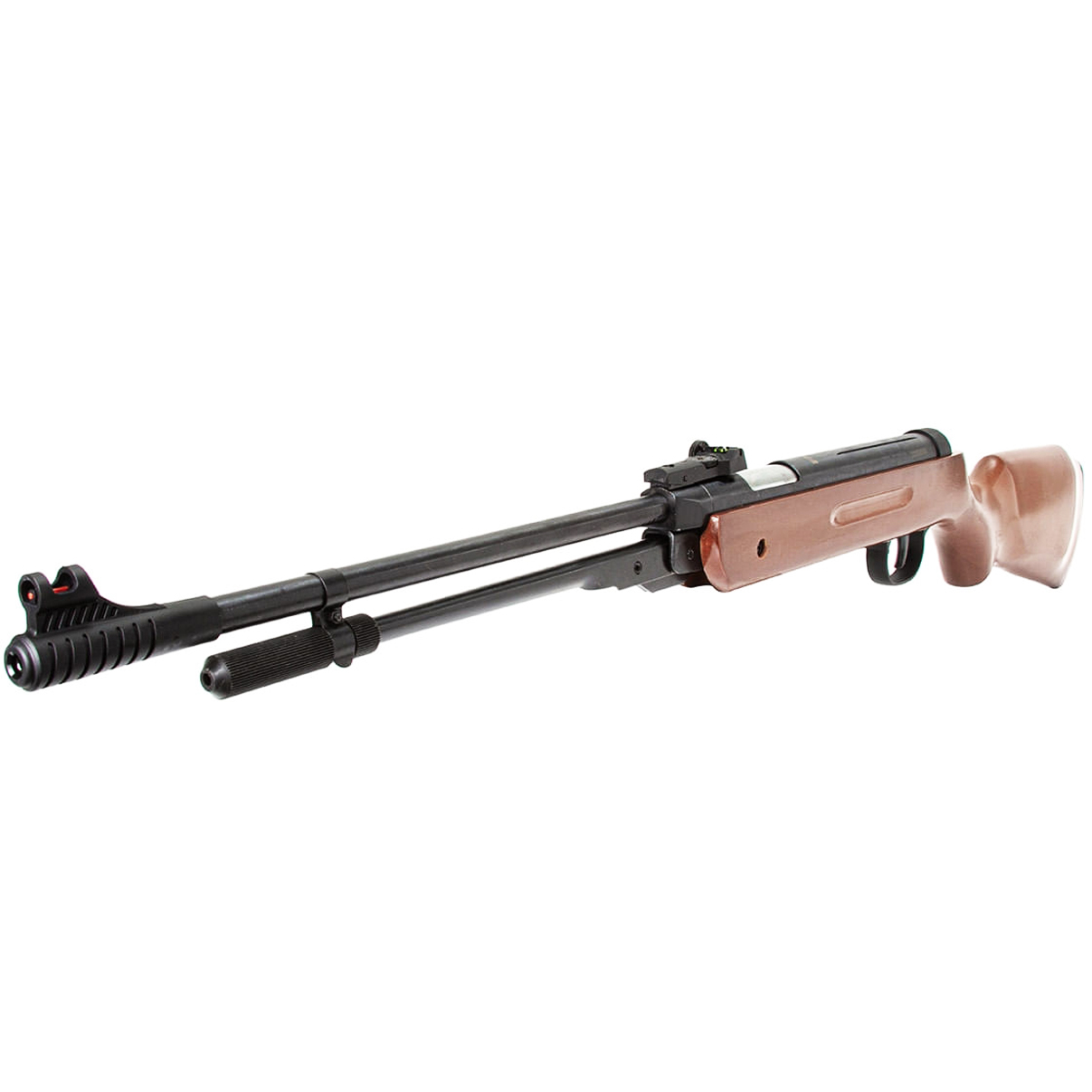 Carabina de Pressão FXR Nitro WEST 5.5 Gás Ram Espingarda com Coronha de Madeira Cano Fixo - Imagem 4