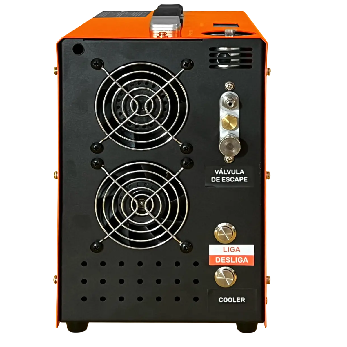 Compressor de Ar para Carabina PCP FXR Auto Stop Trivolt 12V 110V 220V 300BAR 4350PSI FXR-360 - Imagem 3