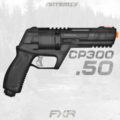 Pistola de Pressão Artemis CP300 Defender .50 (12,7mm) Marcador de CO2 Paintball FXR-280 Defesa Pessoal não Letal Alta Performance – 02