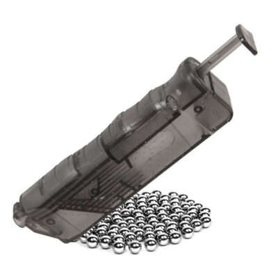 Carregador Rápido para Pistola de Pressão Speed Loader Rossi Airgun para 300 Esferas de aço 4,5mm