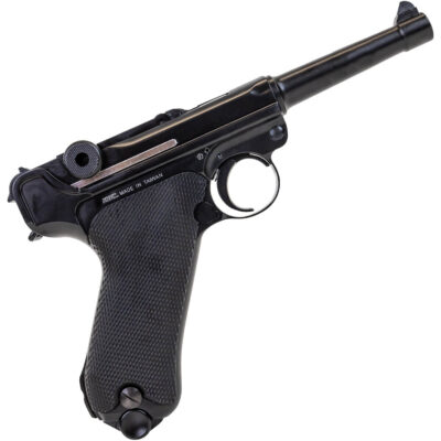Pistola de Pressão Rossi KWC P08 Luger Full Metal Blowback CO2 Airgun 4,5mm Toggle Lock Blow Back