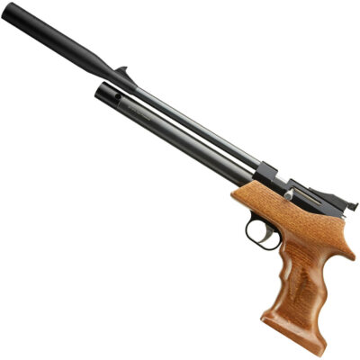 Pistola de Pressão PCP Artemis PP800R Target 5.5mm com Válvula Reguladora Ajuste Gatilho Competição