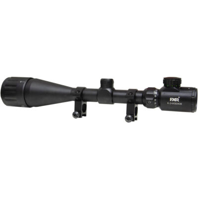 Luneta 6-24x50 AOE FXR Mildot Retículo Iluminado Paralaxe Mount 11mm 3/8" para Carabina PCP Rifle 22