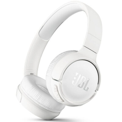 Fone de Ouvido JBL Tune 510BT Branco Bluetooth Pure Bass Wireless Sem Fio Com Microfone JBLT510BTWHT