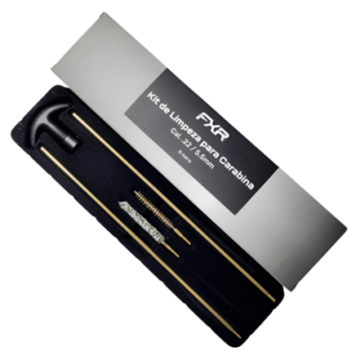 Kit de Limpeza para Carabina de Pressão 5,5mm Pistola Revólver Rifle 22 Espingarda 5 Pcs FXR-451