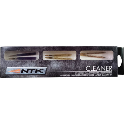 Kit de Limpeza para Carabina de Pressão 5,5mm/4,5mm Pistola Revólver Nautika NTK 3 Varetas 6 Escovas