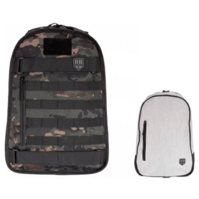 Mochila - Dupla face sentinela 20L Cinza/Multicam
