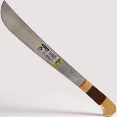 Facão Tramontina 17 Polegadas Cabo de Madeira para Mato Pesado 58cm Lâmina Aço Carbono de 43,5cm