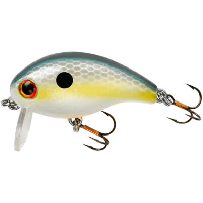 Isca Artificial REBEL Teeny Wake-R Foxy Shad Lambari Pinta Preta T91521 para Tilápia Black Bass