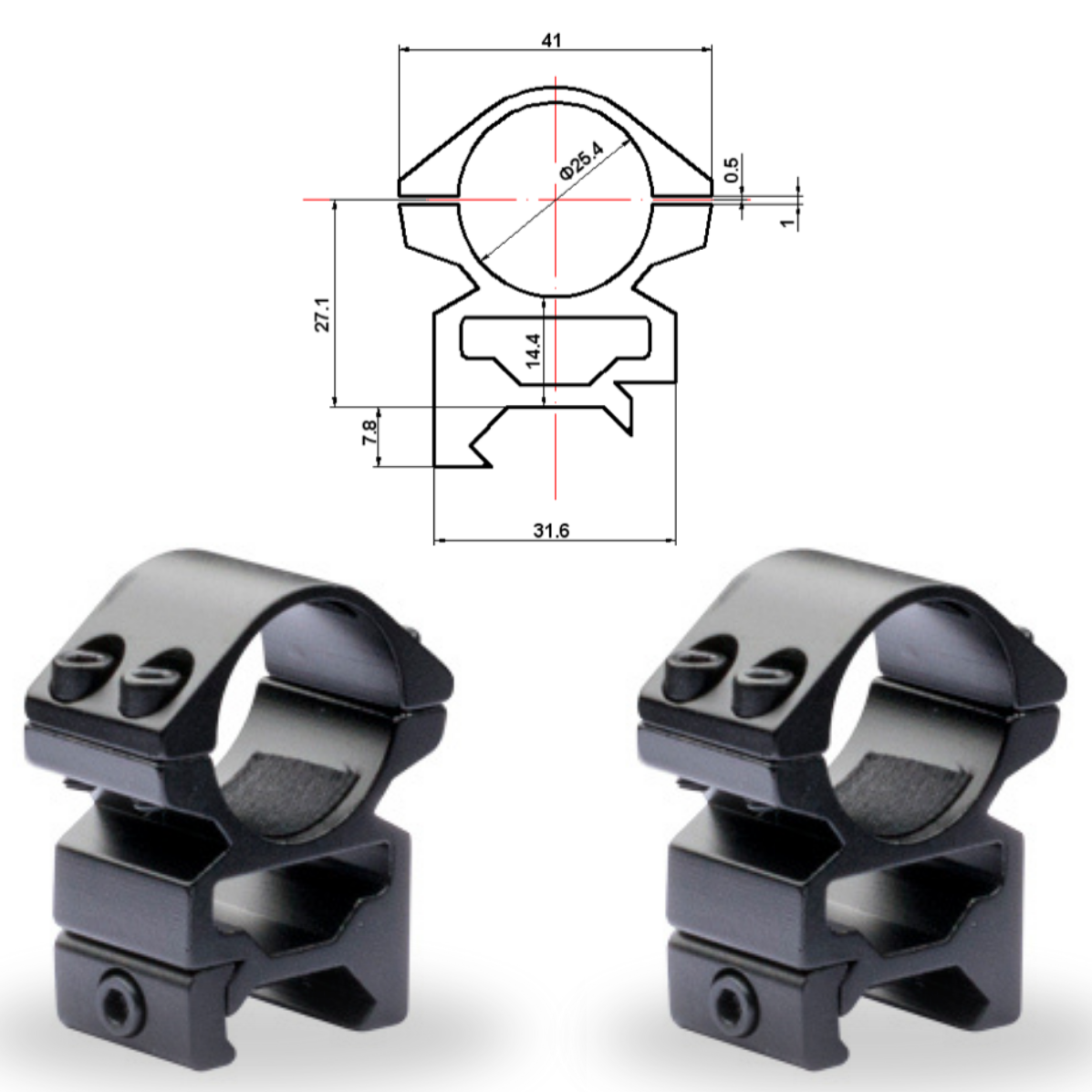Luneta Nikko Stirling Diamond FFP 6-24x50 EG - Imagem 6