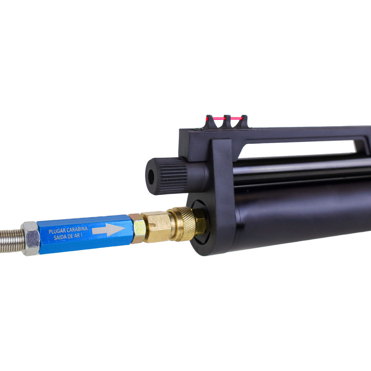 Compressor de Ar para Carabina PCP Rossi Tuxing 300 BAR 4350 PSI Alta Pressão Trivolt 12V 110V 220V - Imagem 2