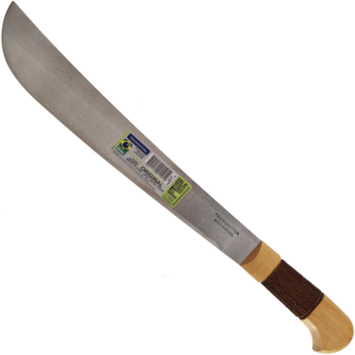 Facão Tramontina 17 Polegadas Cabo de Madeira para Mato Pesado 58cm Lâmina Aço Carbono de 43,5cm
