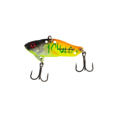 Isca Artificial Albatroz Ferrinho Iron Vibe 4,5g 35mm Amarelo Laranja Verde 06 para Tilápia Joana