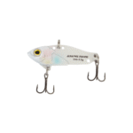 Isca Artificial Albatroz Ferrinho Iron Vibe 4,5g 35mm Branco 03 Fundo para Tilápia Black Bass Joana