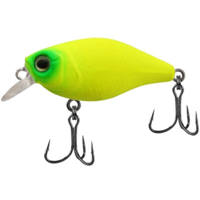 Isca Artificial Marine Mini Crank Pequena 100 Amarela 3.8cm 4g Meia Água Pequena Tilápia Black Bass