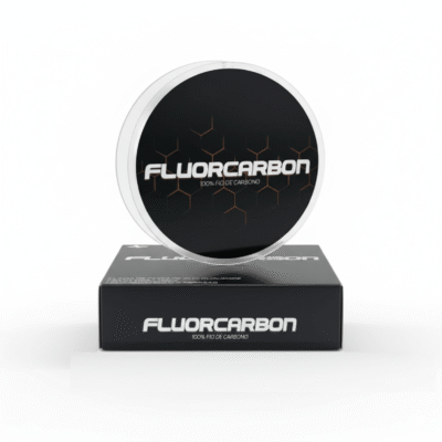 Linha Fluorcarbono Albatroz Fishing 0.24mm 9,5lb (4kg) 10m para Pesca Leader Lider Transparente