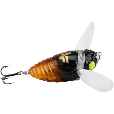 Isca Artificial Albatroz Nynfa Ci005 Cigarra Marrom Cigarrinha para Tilápia Black Bass Tucunaré