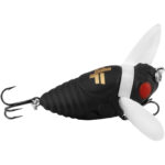 Isca Artificial Albatroz Nynfa Ci002 Cigarra Preta Cigarrinha para Tilápia Black Bass Tucunaré