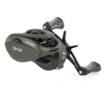 Carretilha Albatroz Onix Black Preta Manivela Esquerda