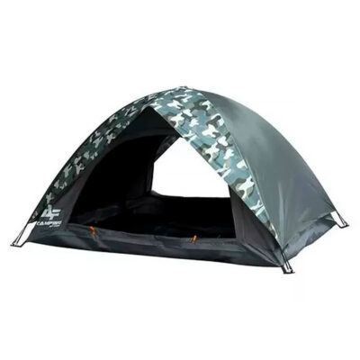 Barraca Automática Albatroz AF-18 Verde Escuro Musgo Laranja 2 a 3 Pessoas