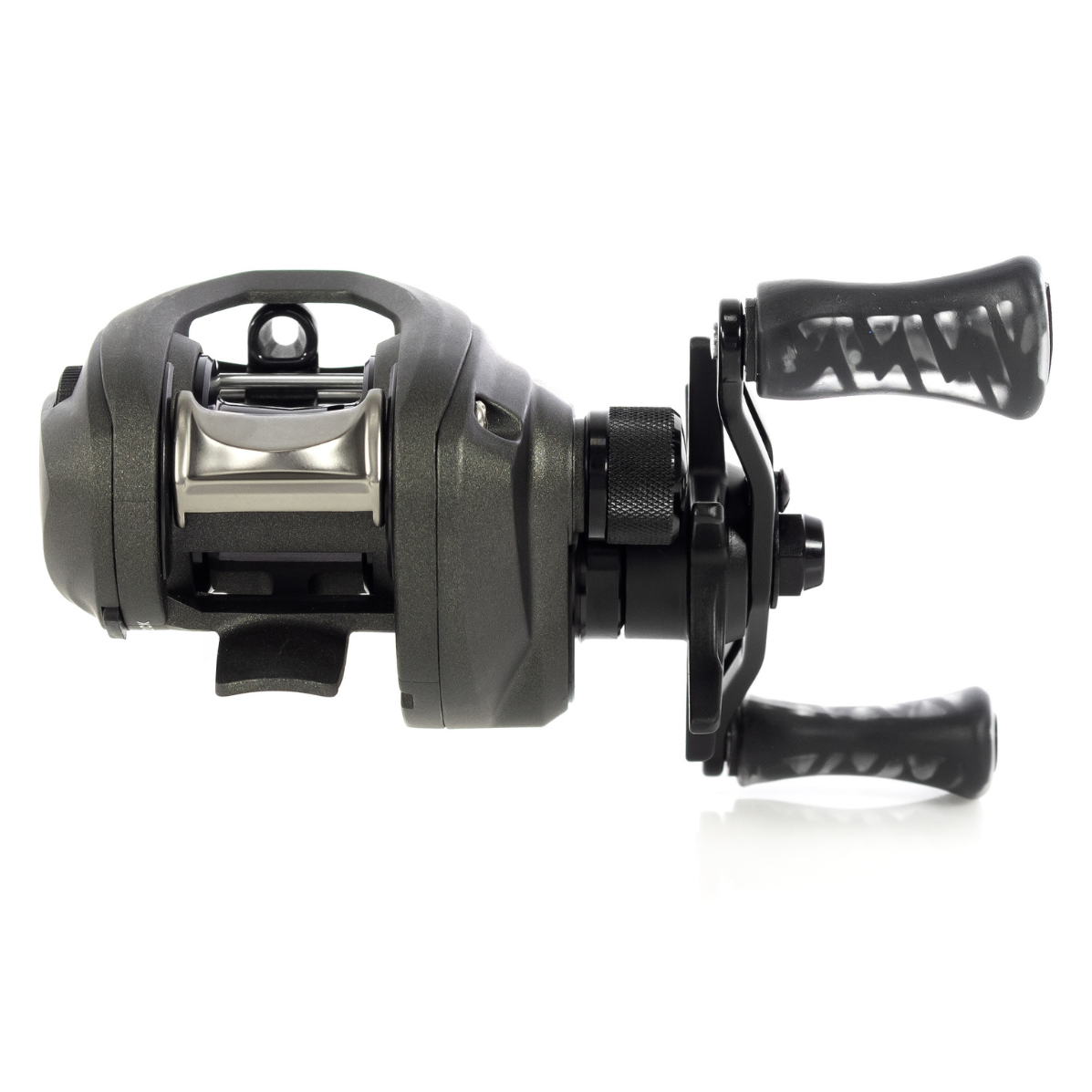 Carretilha Albatroz Onix Black Preta Manivela Direita - Imagem 3
