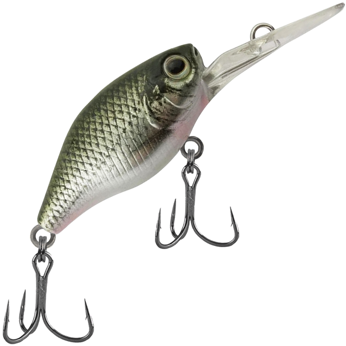 Isca Artificial Marine Mini Crank DEEP S084 Cinza 3.8cm 4,3g Barbeluda Para Tilápia Black Bass - Imagem 6