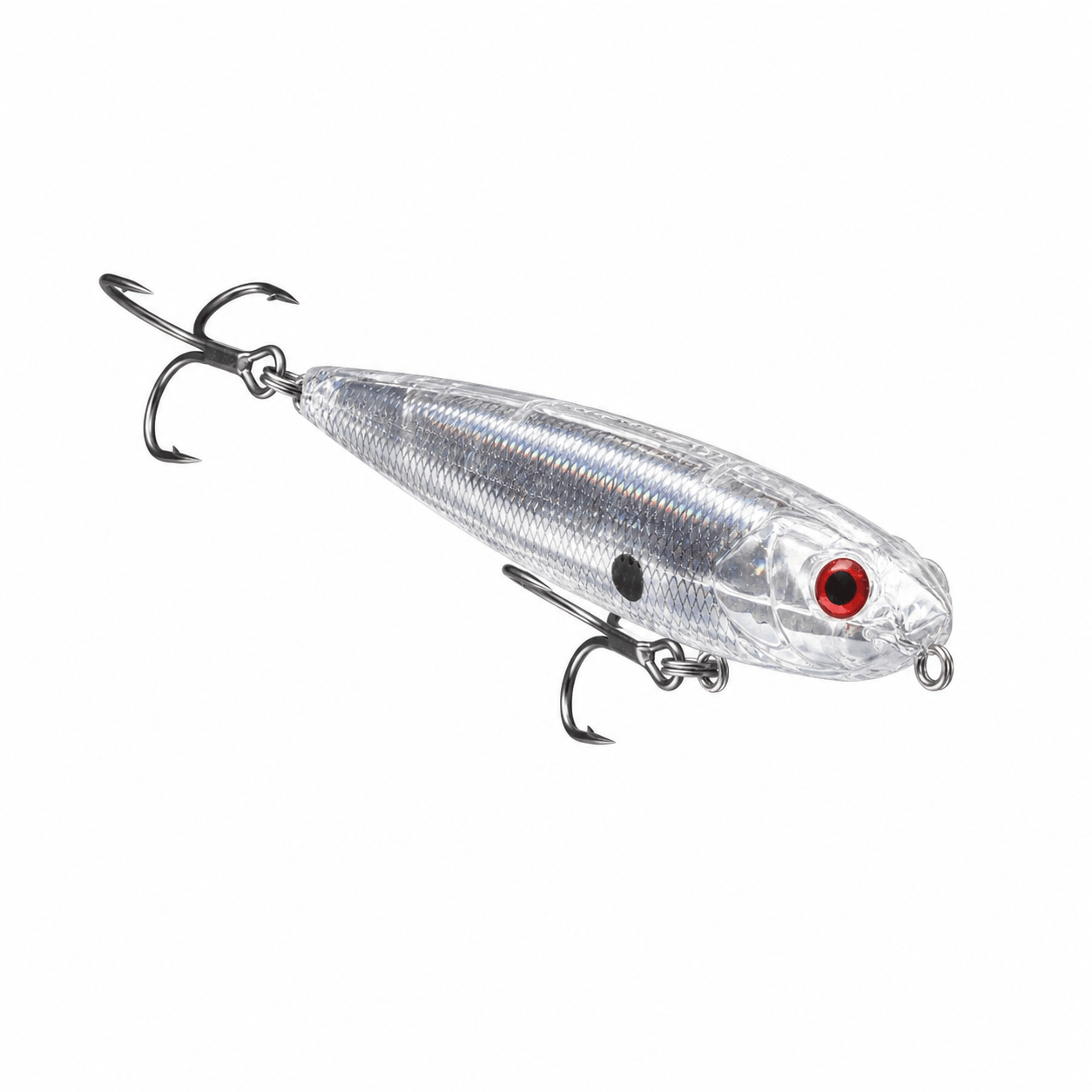 Isca Artificial Marine Sports Top Gun 80 Prateada Cor 022 8cm 7.7g Superfície