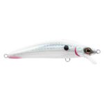 Isca Artificial Marine Inna 90 Pro Tuned Prateada Pinta Preta 16g Meia Água Floating Cor HWT