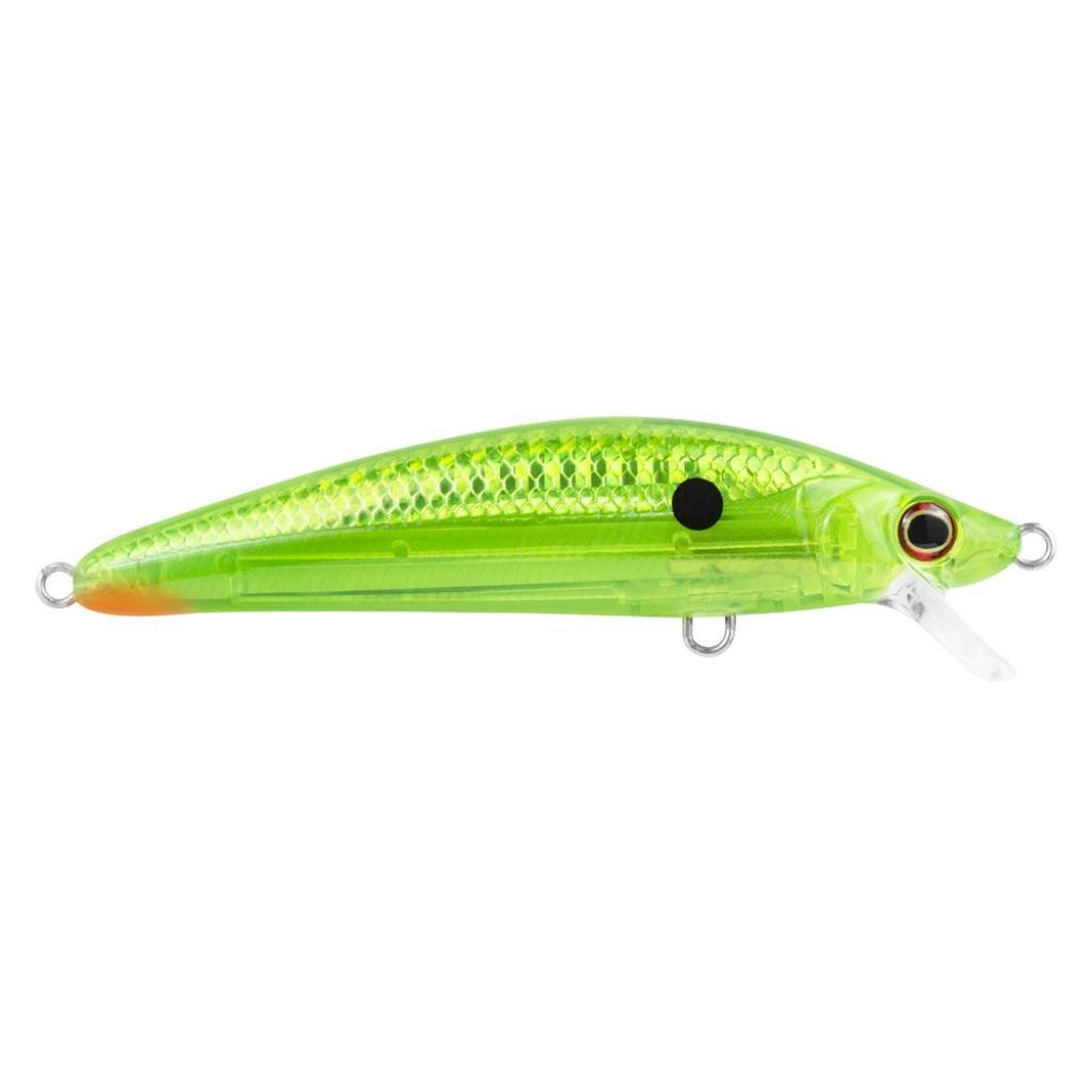 Isca Artificial Marine Inna 70 Pro Tuned Verde Limão 7cm 11g Meia Água Floating Cor HGT