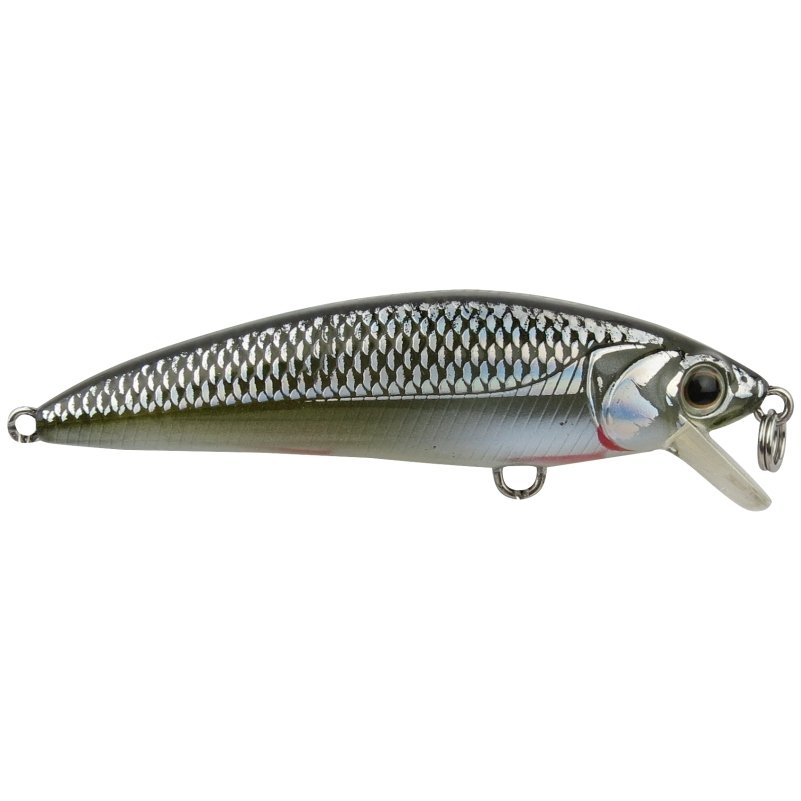 Isca Artificial Marine Inna 70 Pro Tuned Prateada Sangue 7cm 11g Meia Água Floating Cor 116