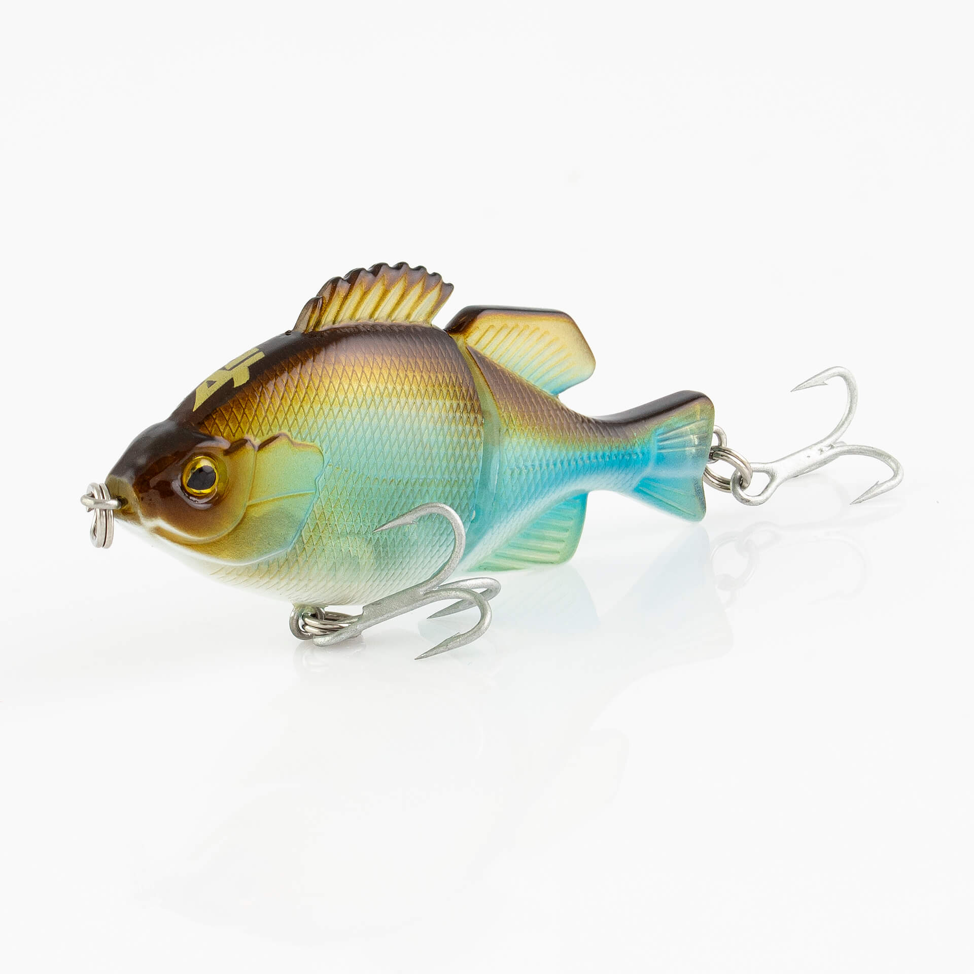 Isca Artificial Albatroz Sapekinha Articulada Azul Marrom 6cm 7,8g Cor C64