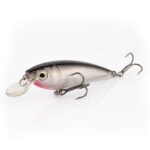 Isca Artificial Albatroz Risco Preta Prateada Cor  250 Meia Água Suspend 7,5cm 11,5g